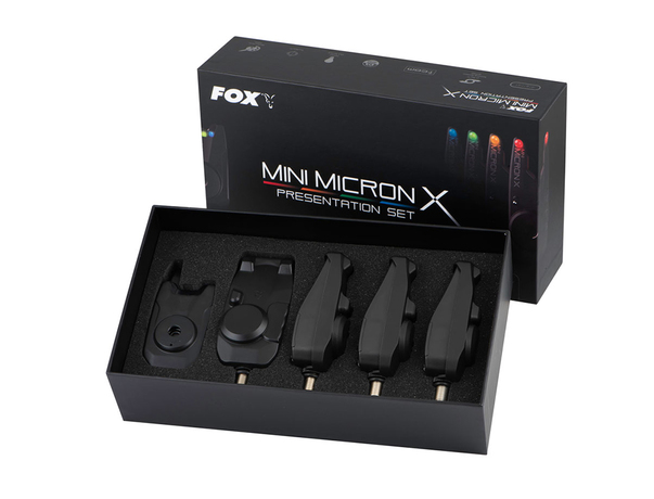 Coffret 4 détecteurs Fox Mini micron + centrale